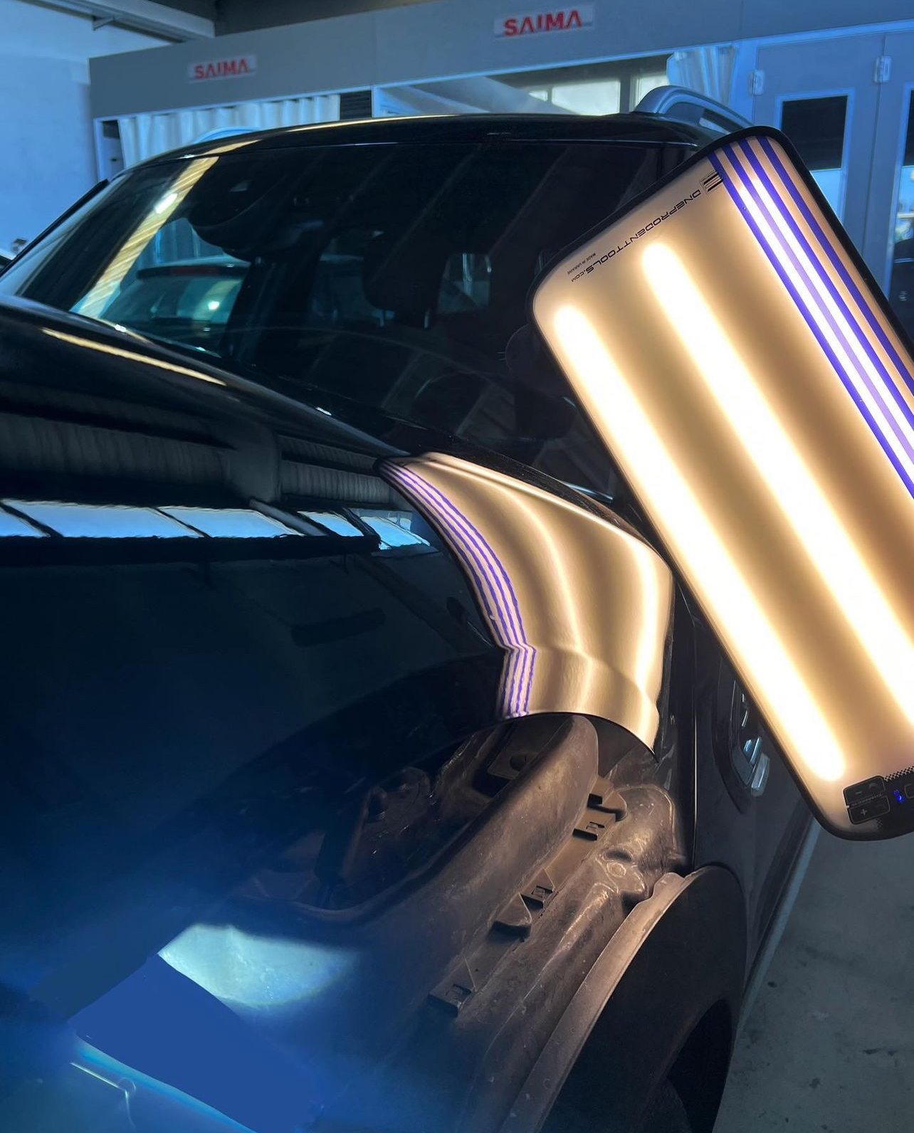 Levabolli Roma. Specialisti nella riparazione della ammaccature . Foto dopo